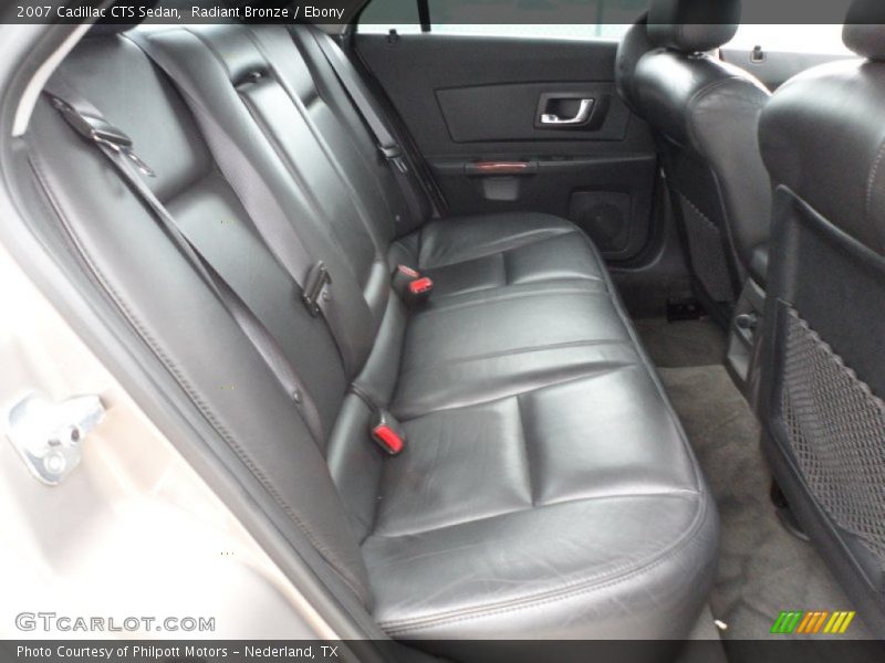 Radiant Bronze / Ebony 2007 Cadillac CTS Sedan