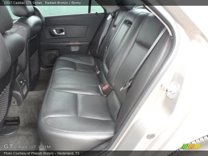 Radiant Bronze / Ebony 2007 Cadillac CTS Sedan