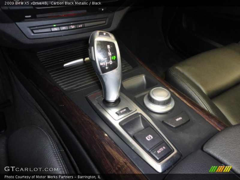 Carbon Black Metallic / Black 2009 BMW X5 xDrive48i