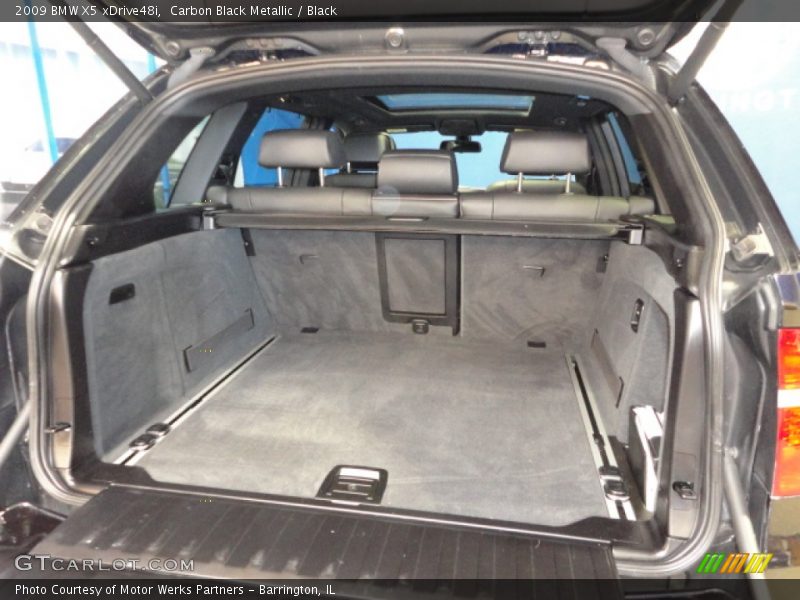 Carbon Black Metallic / Black 2009 BMW X5 xDrive48i