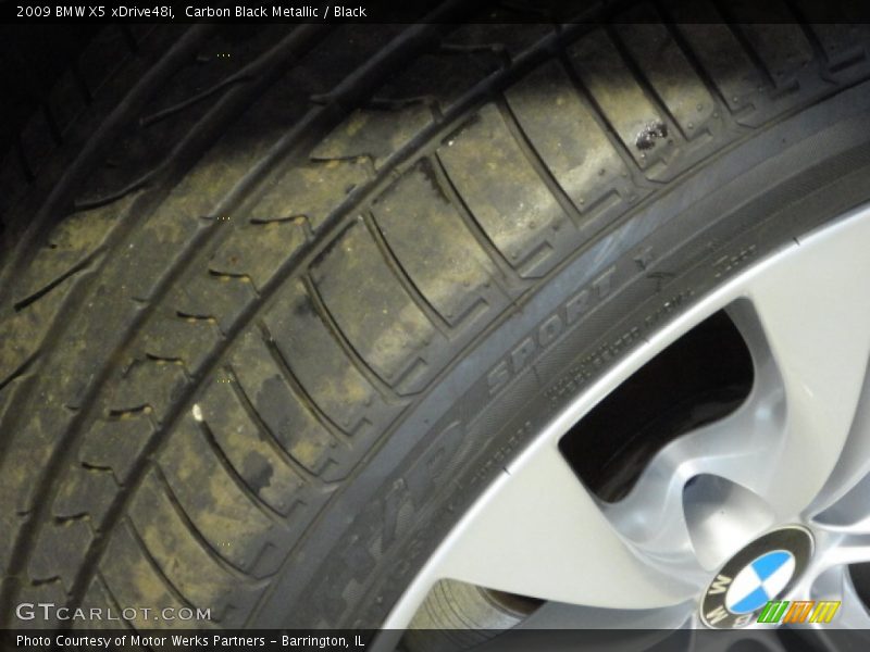Carbon Black Metallic / Black 2009 BMW X5 xDrive48i