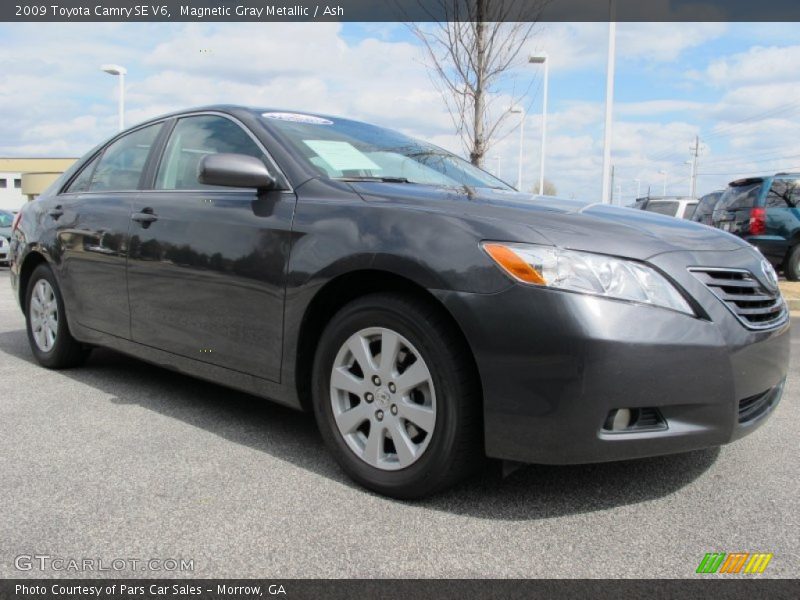 Magnetic Gray Metallic / Ash 2009 Toyota Camry SE V6