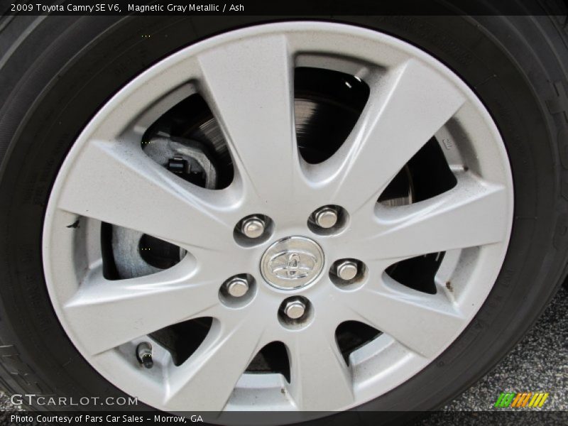 Magnetic Gray Metallic / Ash 2009 Toyota Camry SE V6