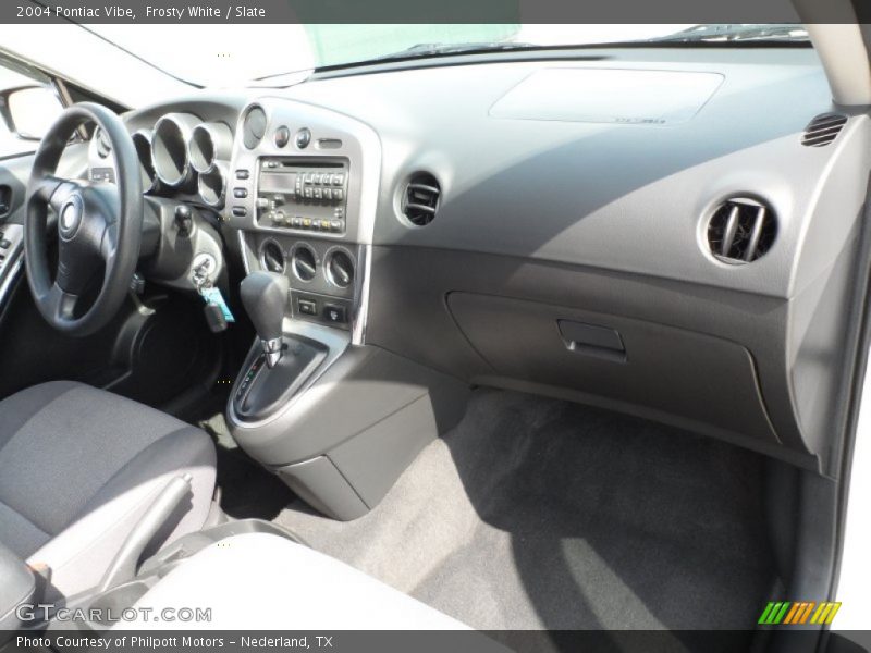 Frosty White / Slate 2004 Pontiac Vibe