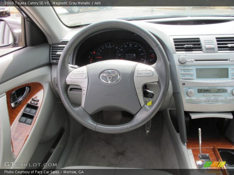 Magnetic Gray Metallic / Ash 2009 Toyota Camry SE V6