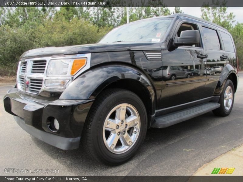 Black / Dark Khaki/Medium Khaki 2007 Dodge Nitro SLT