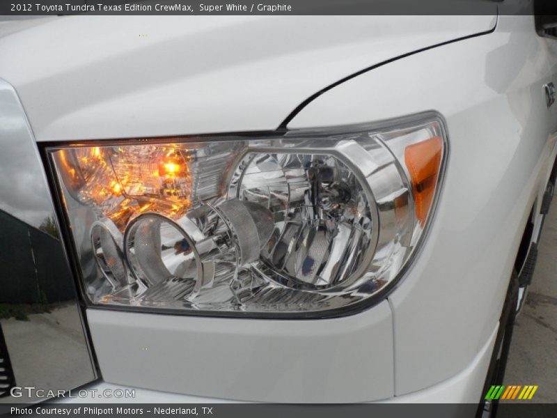 Super White / Graphite 2012 Toyota Tundra Texas Edition CrewMax