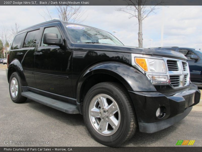Black / Dark Khaki/Medium Khaki 2007 Dodge Nitro SLT