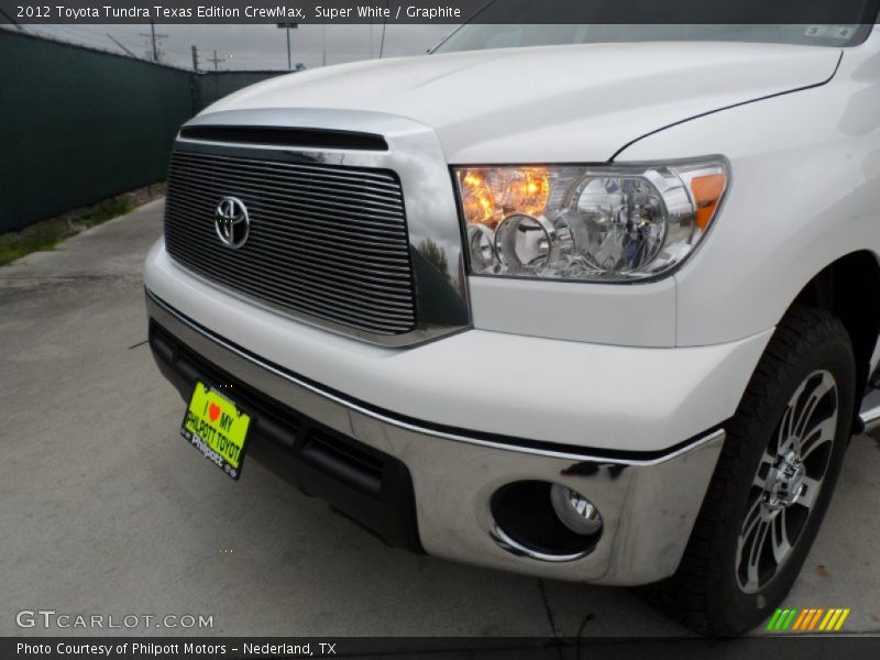 Super White / Graphite 2012 Toyota Tundra Texas Edition CrewMax