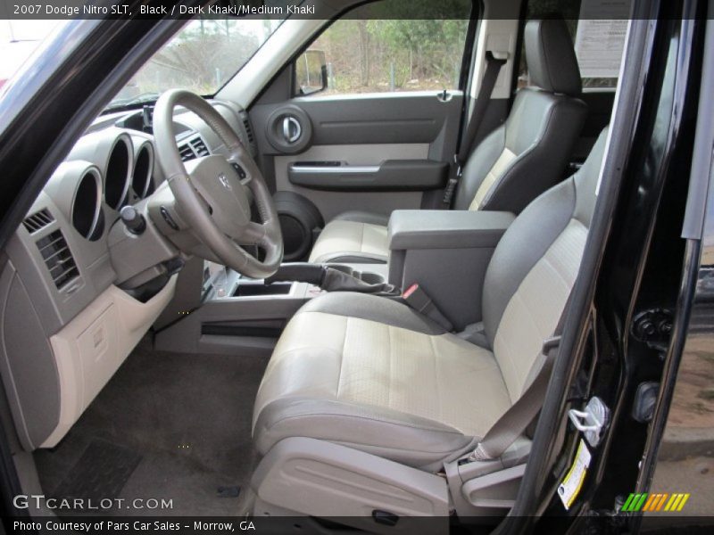 Black / Dark Khaki/Medium Khaki 2007 Dodge Nitro SLT