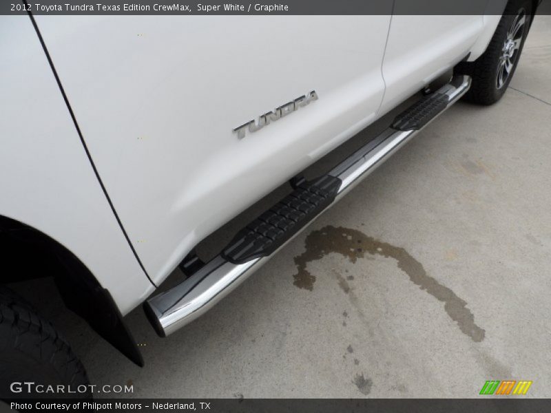 Super White / Graphite 2012 Toyota Tundra Texas Edition CrewMax