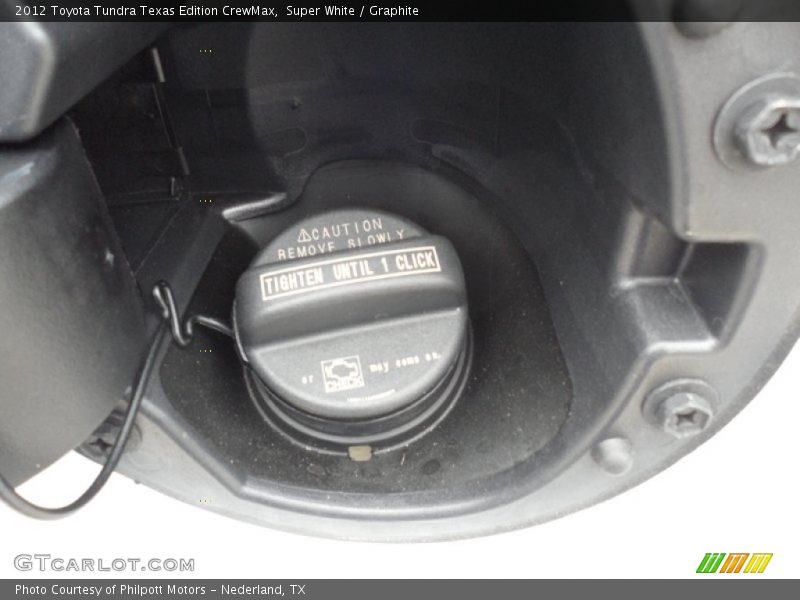 Super White / Graphite 2012 Toyota Tundra Texas Edition CrewMax