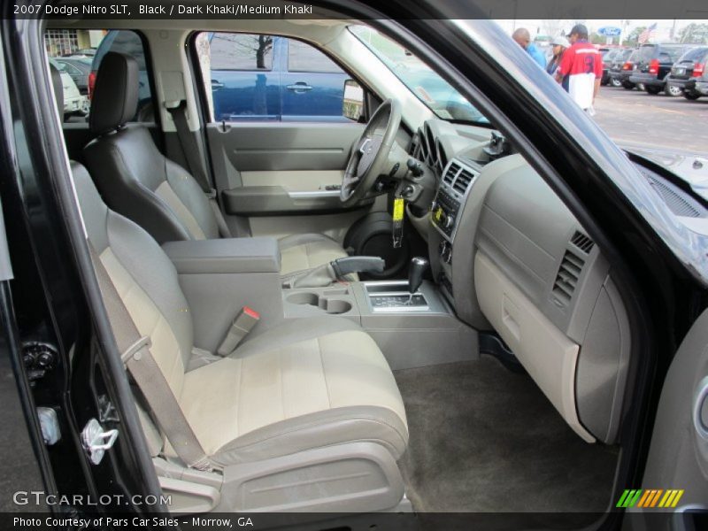 Black / Dark Khaki/Medium Khaki 2007 Dodge Nitro SLT