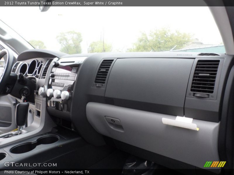 Super White / Graphite 2012 Toyota Tundra Texas Edition CrewMax