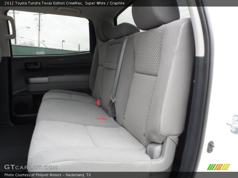 Super White / Graphite 2012 Toyota Tundra Texas Edition CrewMax