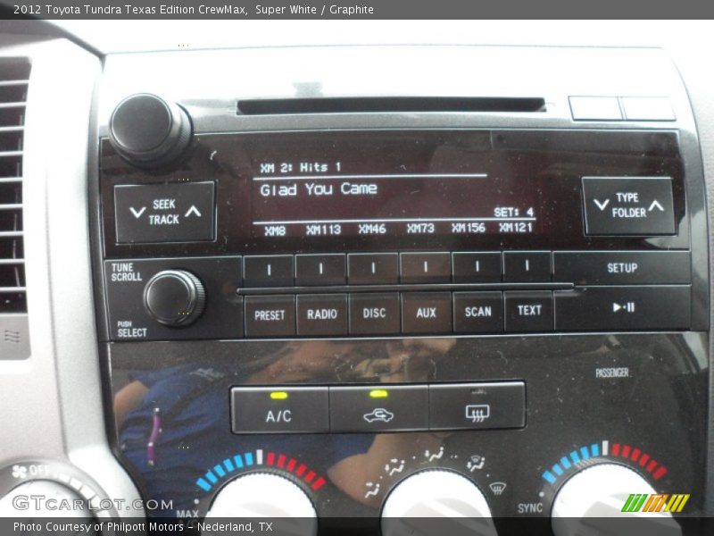 Super White / Graphite 2012 Toyota Tundra Texas Edition CrewMax