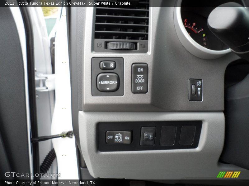Super White / Graphite 2012 Toyota Tundra Texas Edition CrewMax