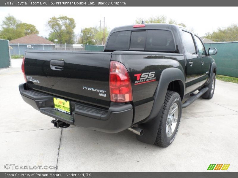 Black / Graphite 2012 Toyota Tacoma V6 TSS Prerunner Double Cab