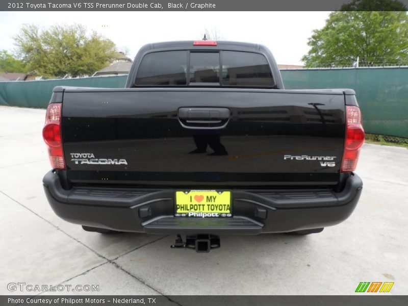 Black / Graphite 2012 Toyota Tacoma V6 TSS Prerunner Double Cab