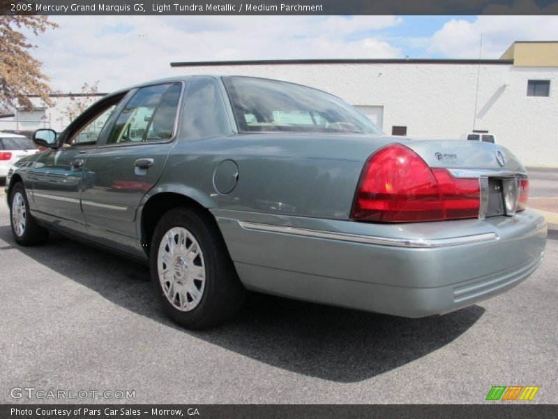 Light Tundra Metallic / Medium Parchment 2005 Mercury Grand Marquis GS