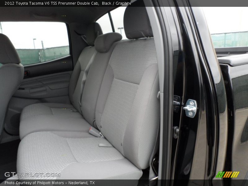  2012 Tacoma V6 TSS Prerunner Double Cab Graphite Interior