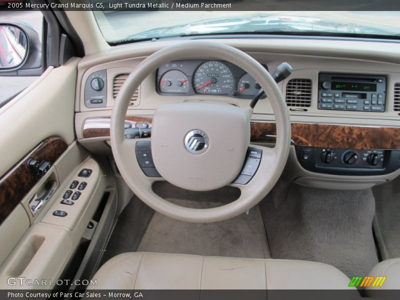 Dashboard of 2005 Grand Marquis GS