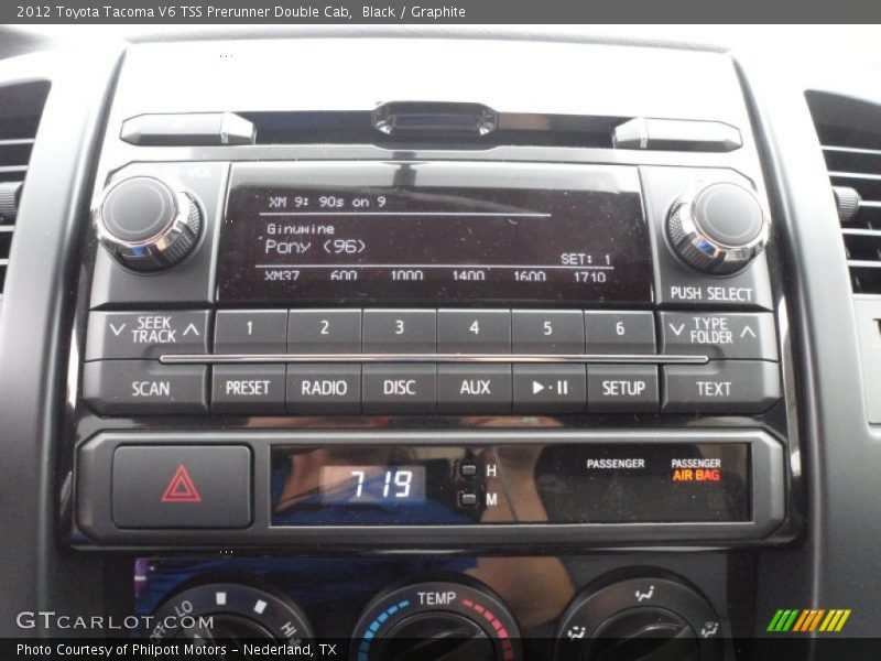 Audio System of 2012 Tacoma V6 TSS Prerunner Double Cab