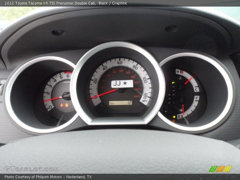  2012 Tacoma V6 TSS Prerunner Double Cab V6 TSS Prerunner Double Cab Gauges