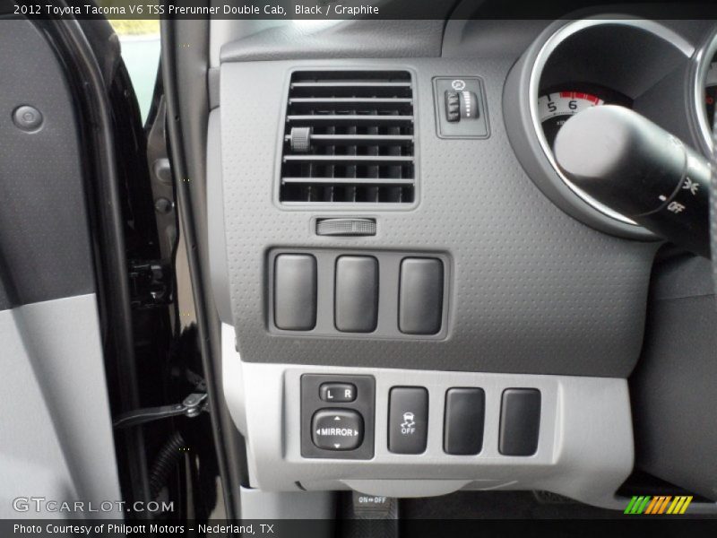 Controls of 2012 Tacoma V6 TSS Prerunner Double Cab