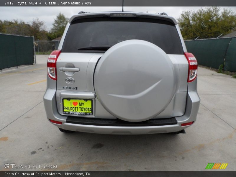 Classic Silver Metallic / Ash 2012 Toyota RAV4 I4