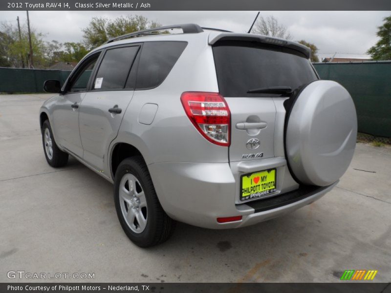 Classic Silver Metallic / Ash 2012 Toyota RAV4 I4