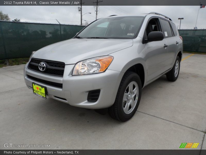 Classic Silver Metallic / Ash 2012 Toyota RAV4 I4
