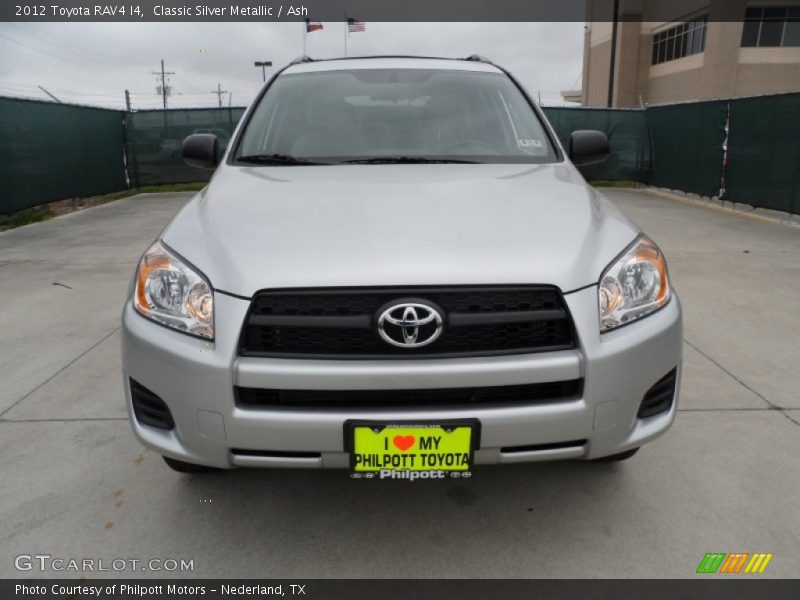 Classic Silver Metallic / Ash 2012 Toyota RAV4 I4