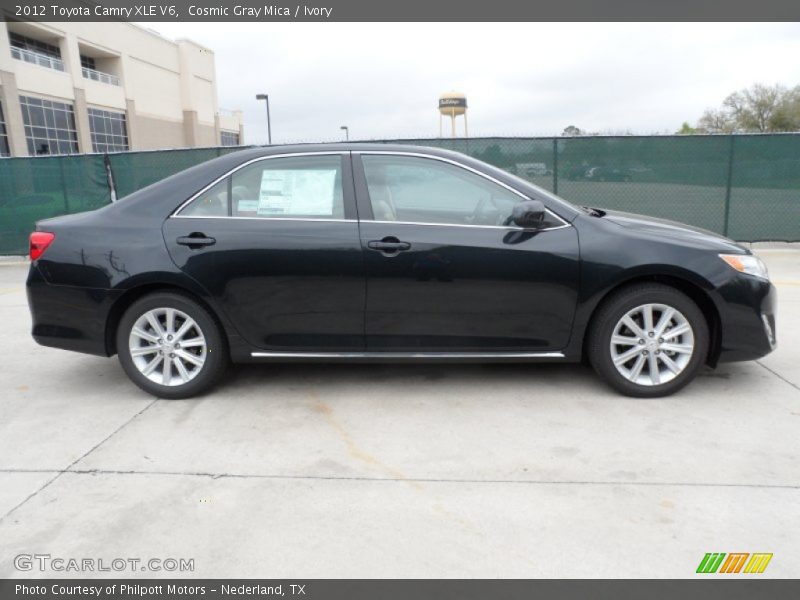 Cosmic Gray Mica / Ivory 2012 Toyota Camry XLE V6