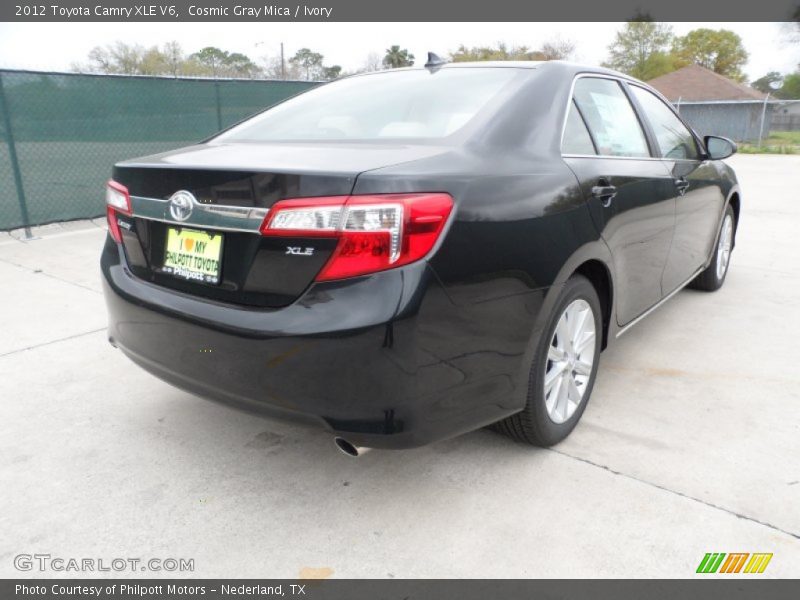 Cosmic Gray Mica / Ivory 2012 Toyota Camry XLE V6