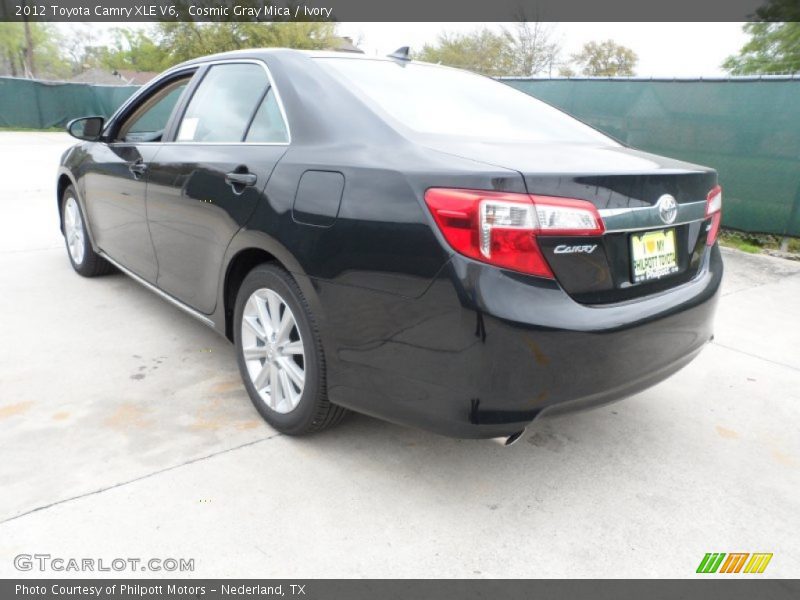 Cosmic Gray Mica / Ivory 2012 Toyota Camry XLE V6