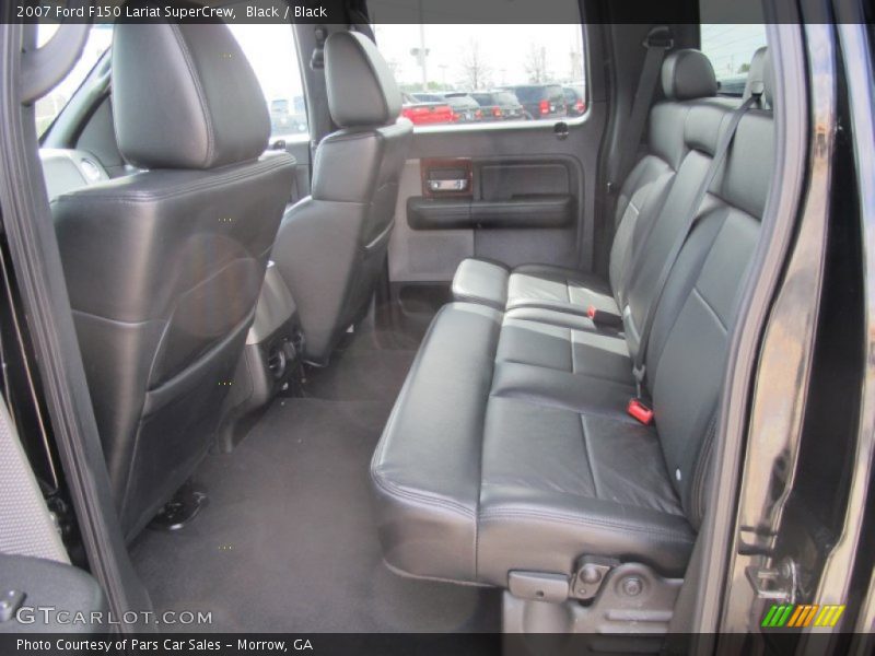 Black / Black 2007 Ford F150 Lariat SuperCrew
