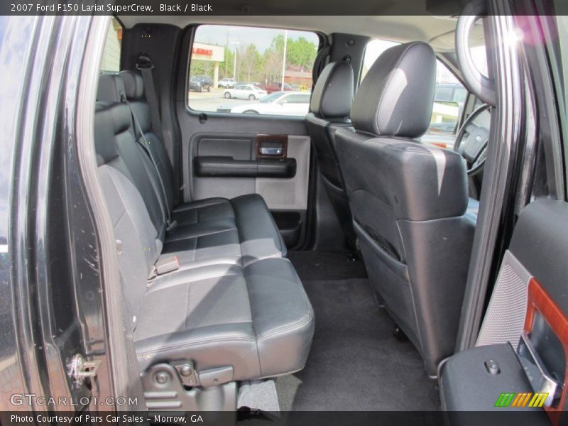 Black / Black 2007 Ford F150 Lariat SuperCrew