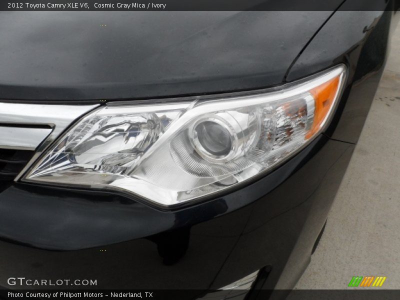 Cosmic Gray Mica / Ivory 2012 Toyota Camry XLE V6