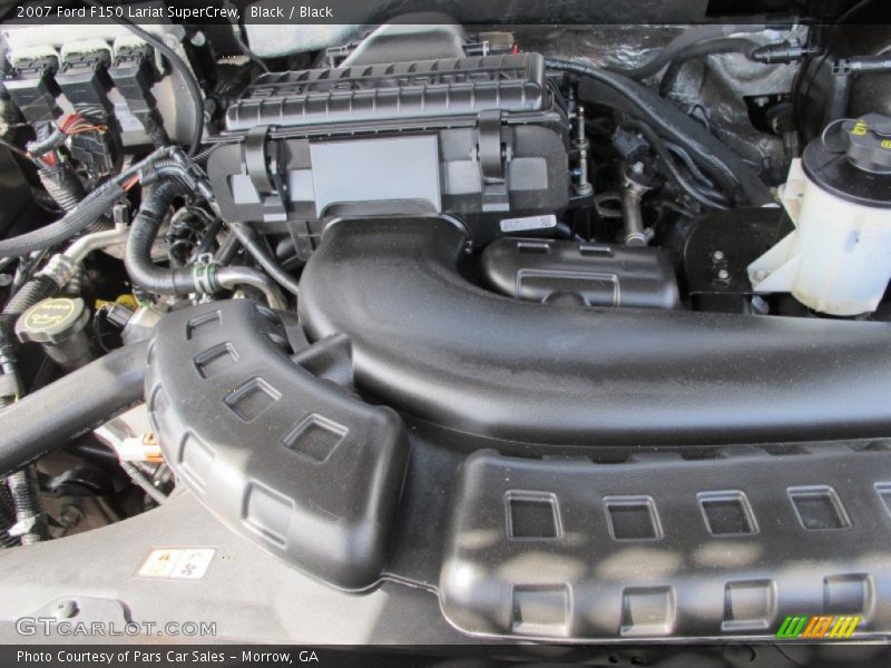 Black / Black 2007 Ford F150 Lariat SuperCrew