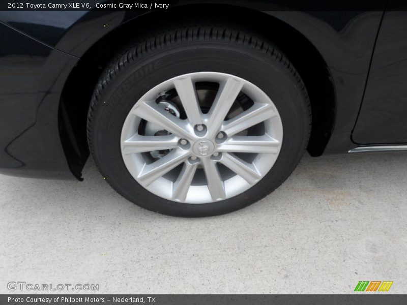 Cosmic Gray Mica / Ivory 2012 Toyota Camry XLE V6
