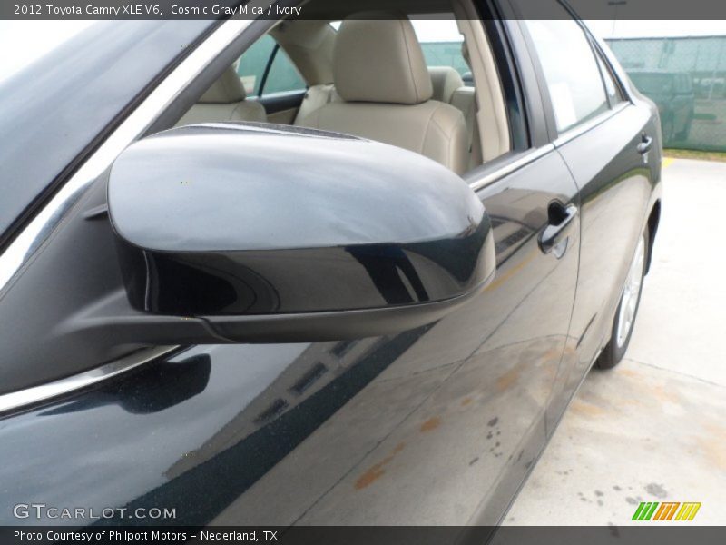 Cosmic Gray Mica / Ivory 2012 Toyota Camry XLE V6