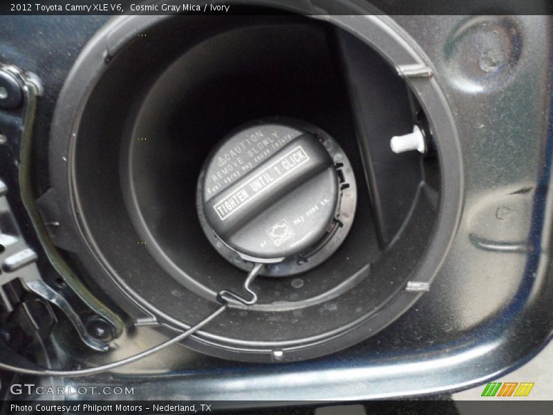 Cosmic Gray Mica / Ivory 2012 Toyota Camry XLE V6