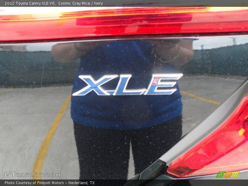 Cosmic Gray Mica / Ivory 2012 Toyota Camry XLE V6