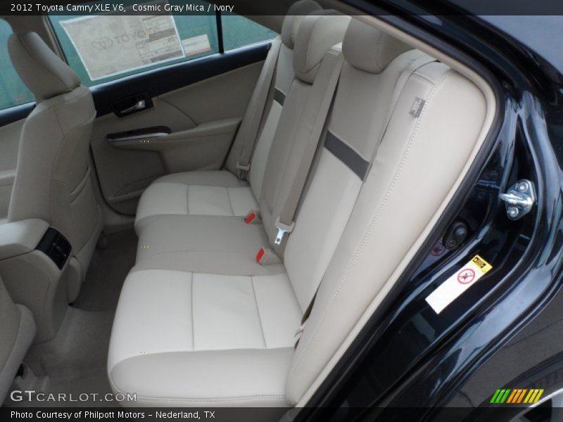 Cosmic Gray Mica / Ivory 2012 Toyota Camry XLE V6