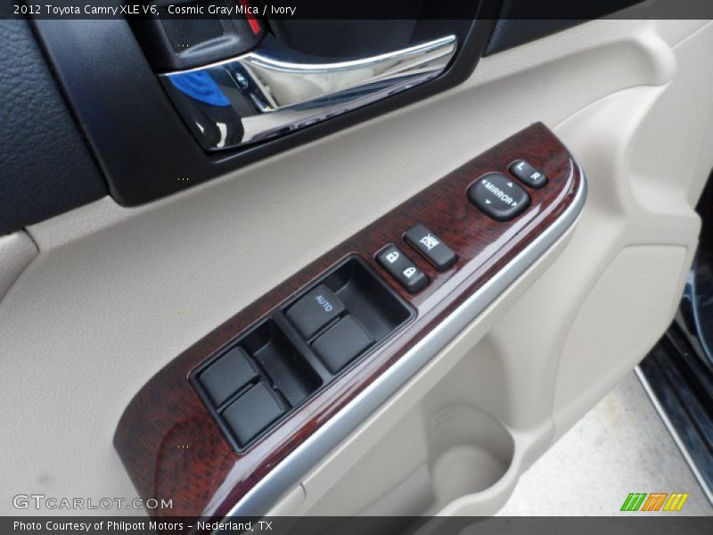 Cosmic Gray Mica / Ivory 2012 Toyota Camry XLE V6