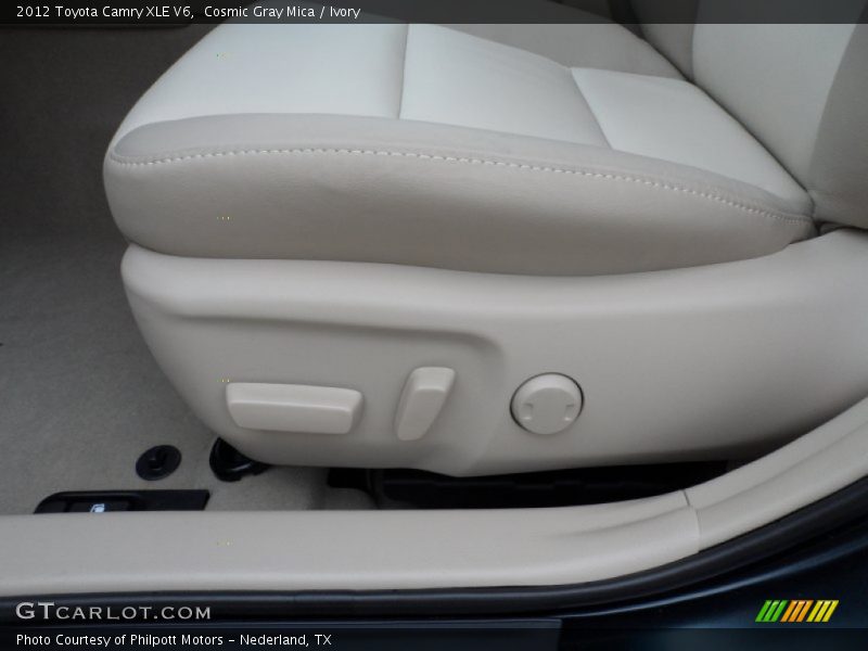 Cosmic Gray Mica / Ivory 2012 Toyota Camry XLE V6
