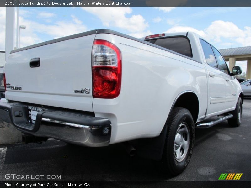 Natural White / Light Charcoal 2006 Toyota Tundra SR5 Double Cab