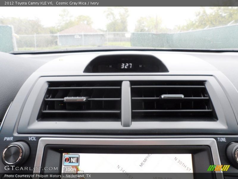 Cosmic Gray Mica / Ivory 2012 Toyota Camry XLE V6