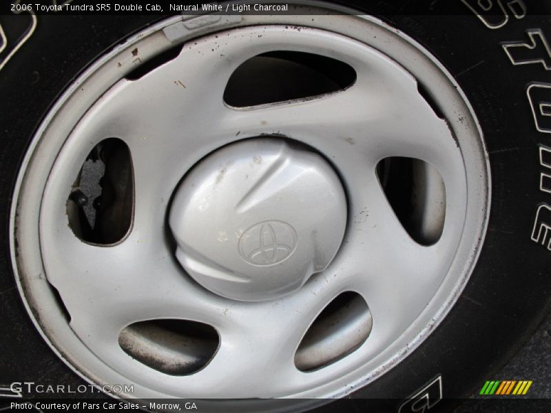 Natural White / Light Charcoal 2006 Toyota Tundra SR5 Double Cab